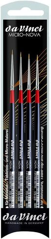 da Vinci Watercolor 4270 Brush Set, Black 4 Each in Kuwait