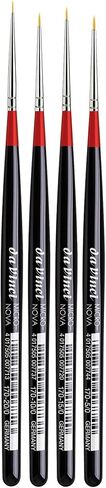 da Vinci Watercolor 4270 Brush Set, Black 4 Each in Kuwait
