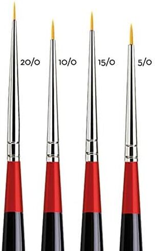 da Vinci Watercolor 4270 Brush Set, Black 4 Each in Kuwait