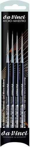 da Vinci Watercolor 4270 Brush Set, Black 4 Each in Kuwait