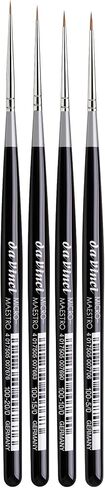 da Vinci Watercolor 4270 Brush Set, Black 4 Each in Kuwait