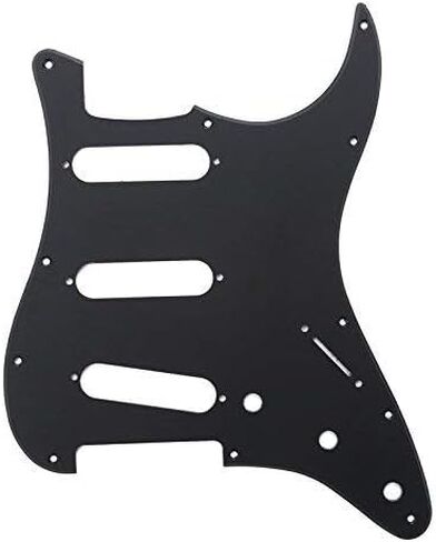 Musiclily 11 فتحة SSS جيتار Strat Pickguard لوحة خدش للحاجز الولايات المتحدة الأمريكية/المكسيكية القياسية ستراتوكاستر أجزاء الجيتار ذات الطراز الحديث، غلاف السلحفاة 4 طبقات in Kuwait