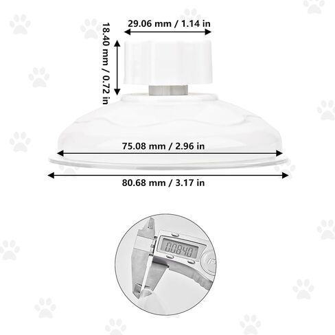 4 Pcs Thick Suction Cup Cat Window Perches Cat Window Hammock Replacement Suction Cup for Cat Window Seat Cat Perch Cat Hammock Hanging Pet Supplies (Classic Style) in Saudi Arabia