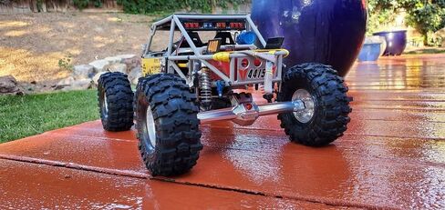 TREAL Aluminum 7075 Rear Axle Housing CNC Billet Machined Upgrades for Vanquish Products H10 Optic(Gold) in Kuwait