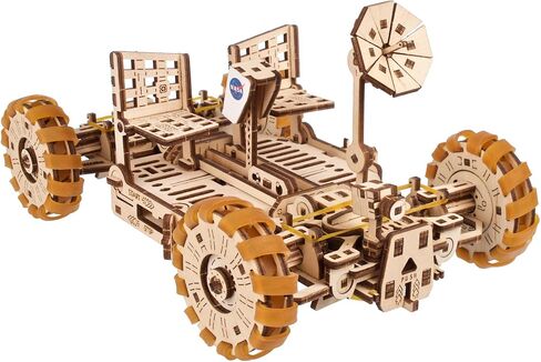 UGEARS NASA Space Shuttle Discovery - Wooden Models to Build for Adults - Space Shuttle Model Kit - Mechanical 3D Puzzle Wooden Model Kit for Adults - Spacecraft Model with Detailed Features in Saudi Arabia