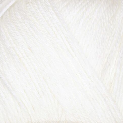 JubileeYarn Baby Soft Bamboo Cotton Yarn - 50g/Skein - Cotton White - 4 Skeins in Saudi Arabia