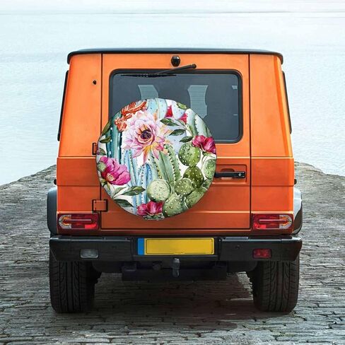 Mount Fuji Cherry Blossoms Spare Tire Cover There is a Beautiful Under The White-Capped Mount Fuji Wheel Covers for RV Tires Camper Tire Case Protectors for Trailer Rv SUV Truck Travel Trailer 15 in in Saudi Arabia