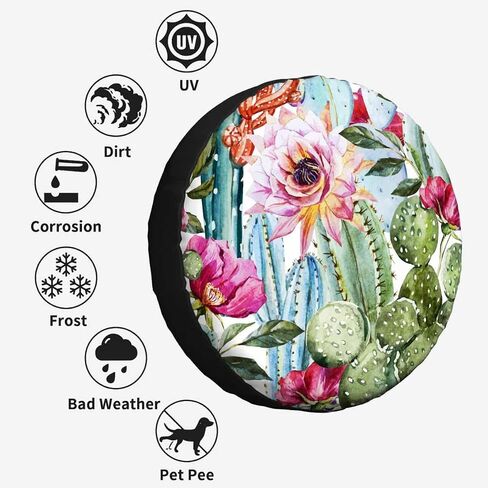 Mount Fuji Cherry Blossoms Spare Tire Cover There is a Beautiful Under The White-Capped Mount Fuji Wheel Covers for RV Tires Camper Tire Case Protectors for Trailer Rv SUV Truck Travel Trailer 15 in in Saudi Arabia