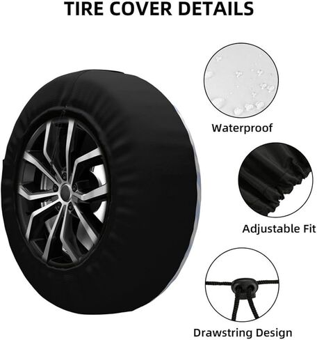 Mount Fuji Cherry Blossoms Spare Tire Cover There is a Beautiful Under The White-Capped Mount Fuji Wheel Covers for RV Tires Camper Tire Case Protectors for Trailer Rv SUV Truck Travel Trailer 15 in in Saudi Arabia