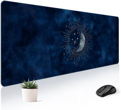 Mousepad Desk Mat Gaming Large Keyboard Cute Office Desktop Computer Laptop Cat XXL Long Giant Big Kawaii Aesthetic Girly Pretty Design Women Girl Gamer Oversized Wide 30x12'' Mousepad in Saudi Arabia
