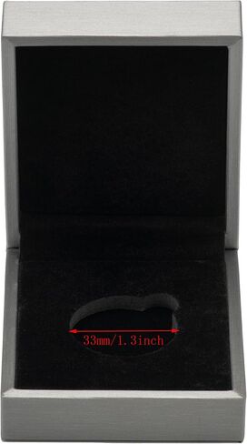 PU Coin Presentation Display Box Holder with Capsule for 40mm (Grey) in Saudi Arabia