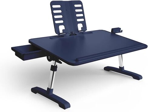 Limitless TotalDesk Portable Modern Workstation and Lap Desk with Adjustable Height & Tilt (Black) in Saudi Arabia