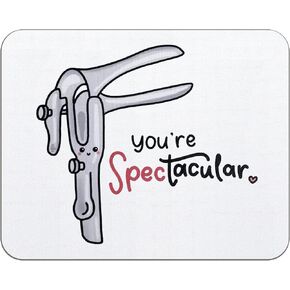 OFlich OBGYN Gifts Mouse Pad - Ob-GYN Doctor Gifts Mouse Pads for Desk, Nurse Midwife Gifts,Mousepad with Non-Slip Rubber Base for Laptop Computer Keyboard Desktop (9.5×7.9 Inch)