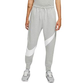 Nike Big Swoosh Tech Fleece Joggers Men's Pants (as1, Alpha, m, Regular, Regular, Grey, Regular)