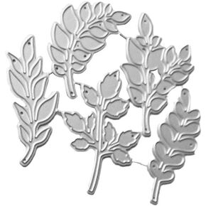 Leaf Cutting Dies for Card Making, Metal Leaves Cutting Dies, Classic & Rustic Style