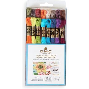 DMC Embroidery Floss Special Selection Pack - 16 skeins