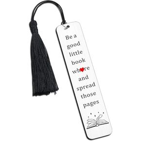 Funny Friends Merchandise Bookmark Gifts for Book Lover Women Men Friends Fan Christmas Valentines Day Birthday Graduation Gift for Best Friend Daughter Son Teen Girls Boys Book Mark Marker
