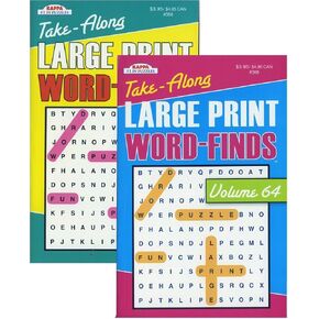 Word Search Books 5"x 8"- Multicolor (Design may vary)