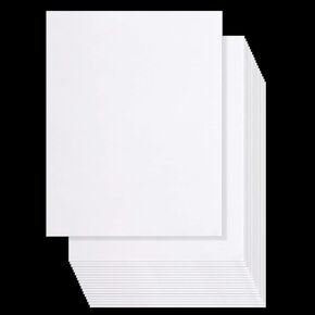 Boao 80 Pieces Sticker Collecting Paper Album Reusable Pages Release Blank Paper Double Sided Pages for Diamond Sticker Collecting Albums, 10.6 x 8.3 Inches