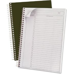 AMPAD 20816 Wirebound Project Planner ، 84 ورقة ، 9-1/2 بوصة x7-1/4 بوصة ، غلاف GN