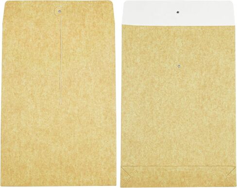 Brown File Folders 10"x15" with String, 20/Pack Large Envelopes Manila Folders Ideal for Interoffice, Business, Used to Store and Organize Various Types of Documents in Saudi Arabia