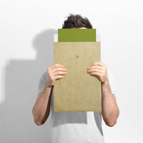 Brown File Folders 10"x15" with String, 20/Pack Large Envelopes Manila Folders Ideal for Interoffice, Business, Used to Store and Organize Various Types of Documents in Saudi Arabia