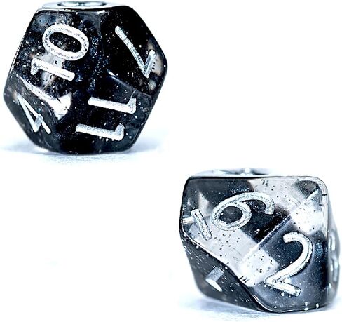 Gate Keeper Games & Dice: Mighty Tiny Dice: Lightning Lightning - 7 PC - RPG DICE SET DROMAL CONGEN in Kuwait