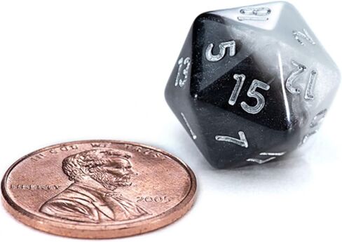 Gate Keeper Games & Dice: Mighty Tiny Dice: Lightning Lightning - 7 PC - RPG DICE SET DROMAL CONGEN in Kuwait