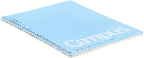 KOKUYO Spiral Lined Notebook, 10'' x 7'' Pastel Journal B5 Campus Soft Ring Notebooks with Dot 6 mm Ruled, 40 Sheets, Pink 1 Subject Notebook, Note Taking for School. Japan Import (SU-S111BT-P) in Saudi Arabia