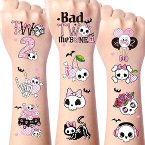 Chugga Train Temporary Tattoos - 200+ Chugga Chugga Two Two Party Decorations Train 2nd Birthday Decorations for kids Train Party Supplies Favors Watercolor Train Tattoos Stickers Prizes