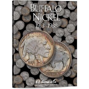 New Harris Buffalo Nickel 1913 - 1938 Coin Folder 2678