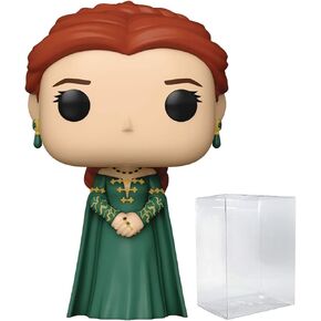 POP House of Dragon - Alicent Hightower Funko Vinyl Figure (Bundled with Compatible Box Protector Case), Multicolored, 3.75 inches