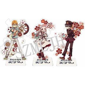 3PCS Hanako-Kun Stand Figure, Anime Toilet-Bound Hanako-Kun Stand Figure Cosplay Standing Figure Pendant