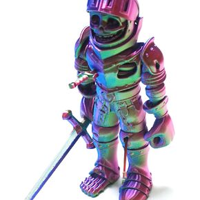 3D Printed Model Skull Warrior,Flexible Skeleton Man Statue,Joint Mobility,Home Office Decor,Interesting Toys for Autism/ADHD,Festival Gifts,Fidget Toys, Executive Desk Animals Toy