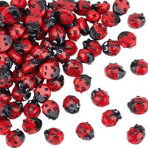 OLYCRAFT about 212~218 Pcs Handmade Flower Millefiori Lampwork Glass Beads 4mm 6mm 8mmm Round Glass Flower Beads 1mm Hole Loose Mixed Color Mosaic Beads for Jewelry Bracelet Necklace Making DIY Craft