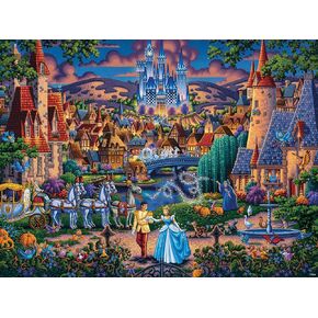 Ceaco - Disney - Dowdle - Cinderella's Enchanted Evening - 1500 Piece Jigsaw Puzzle