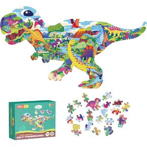 ELX 153 Piece Sea Turtle Jigsaw Puzzle for Kids 4-10, Seaworld Floor Puzzle for Preschool Learning (21.42 X 16.42 in)