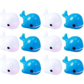 ibasenice 195 Pcs Resin Dolphin Porpoise Figurines - Assorted Colors Mini Sea Fish for Home Decor, Aquarium, Garden Ornaments