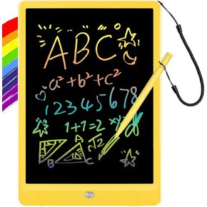 ORSEN 10 Inch LCD Doodle Board Writing Tablet for Kids - Colorful Drawing Pad and Educational Toy Gift for 3-6 Year Old Boys and Girls
