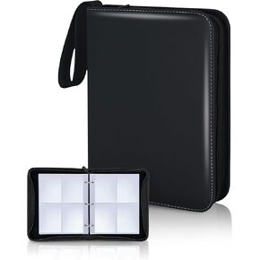 Clovercat 9 Pocket Card Card Binder ، حامل عرض ألبوم التداول ، ألبوم جيب قابل للتوسيع ، 720 من الوجهين ، متوافق مع بطاقات الألعاب ، Yugioh ، MTG وغيرها من TCG