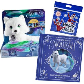 The Elf on the Shelf 2023 Set of 2: Noorah Fox Plush and Extraordinary Noorah Book