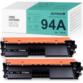 ZIPRINT 94A Toner Cartridge Replacement for HP 94A Toner Cartridge Black CF294A use with HP Laserjet Pro M118dw/M148fdw/MFP M148dw/M149fdw, Laserjet M148, M118, M149(Black, 2 Pack)