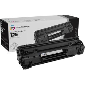LD Compatible Toner Cartridge Replacement for Canon 125 (Black) Compatible with The Following Canon Printer Models ImageClass Printer Models: LBP6000, LBP6030w, & MF3010