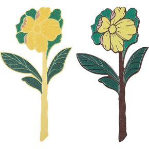 مرجعية زهرة جلدية - مع علامة صفحة جلدية مع شكل أزهار فريدة من نوعها ، هدايا قراءة مثالية لمحبي الكتب والقراء والرجال والنساء ، مرجعية متينة وأنيقة (أ) in Kuwait