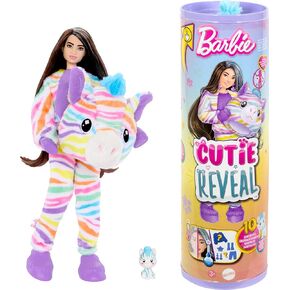 Barbie Cutie Reveal Doll & Accessories with Animal Costume & 10 Surprises Including Color Change, Bunny as a Koala in Costume-Themed Series