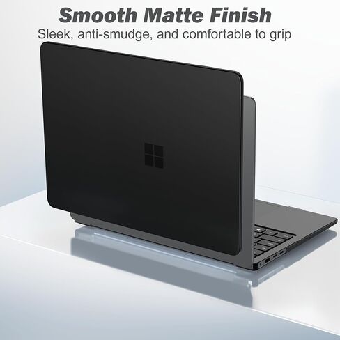 B BELK Case for Microsoft Surface Laptop 13.8 inch Touchscreen 2024 (7th Edition) Model: 2036, Plastic Hard Shell Case + Keyboard Cover + Screen Protector for 13.8'' Microsoft Surface, Crystal Clear in Saudi Arabia