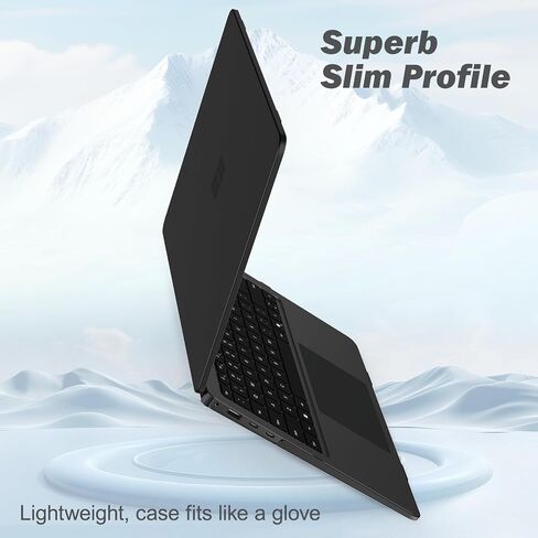 B BELK Case for Microsoft Surface Laptop 13.8 inch Touchscreen 2024 (7th Edition) Model: 2036, Plastic Hard Shell Case + Keyboard Cover + Screen Protector for 13.8'' Microsoft Surface, Crystal Clear in Saudi Arabia