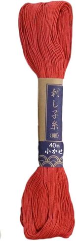 ダルマ 刺し子糸 合太 小かせ レインボー 40M Col.101 カラフル 01-2190 in Kuwait