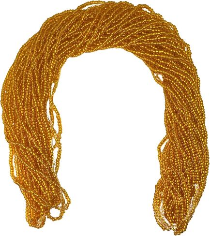 Czech 11/0 Glass Seed Beads, Silver Lined - 12 String Hanks, Multi Colors (Silver) in Kuwait