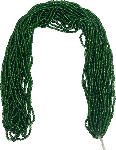Czech 11/0 Glass Seed Beads, Silver Lined - 12 String Hanks, Multi Colors (Silver) in Kuwait